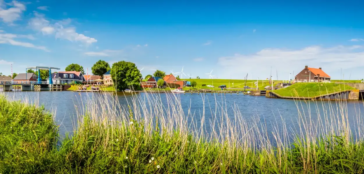 Harlingen is de zeehavenstad van Friesland