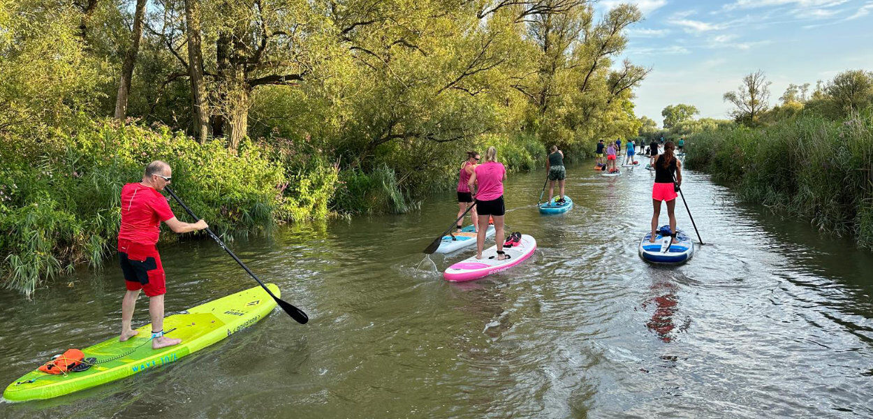 Suppen in de Biesbosch