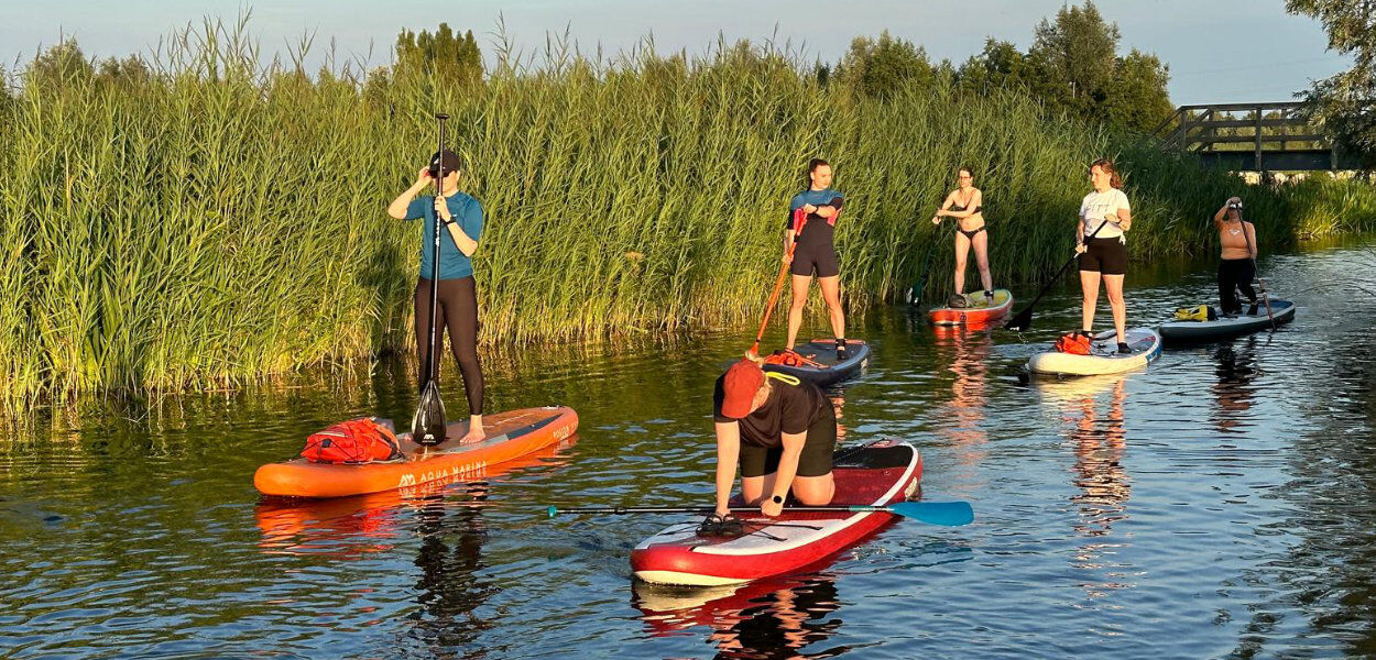 Suppen op de Friese Meren